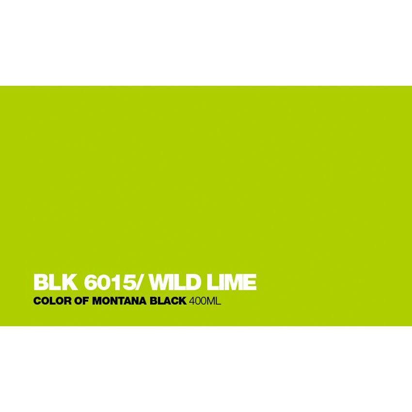 Black 400ml - BLK6015 Wild Lime 