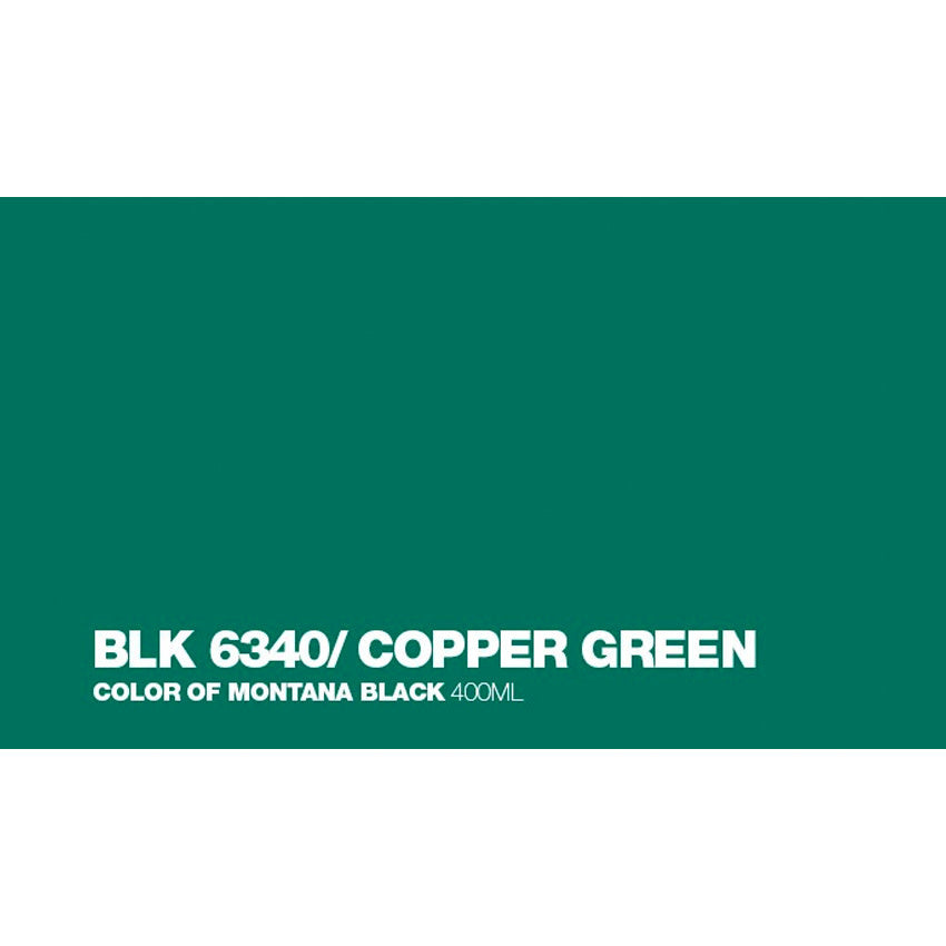 Black 400ml - BLK6340 Copper Green 