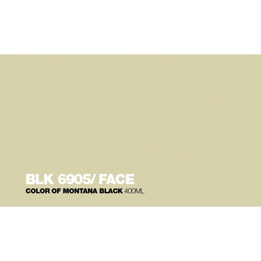 Black 400ml - BLK6905 Face 