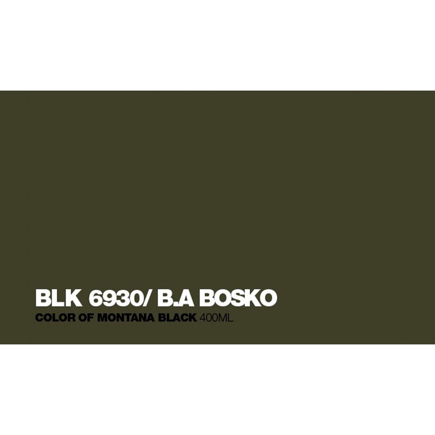 Black 400ml - BLK6930 B.A.Bosko 
