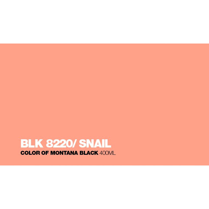 Black 400ml - BLK8220 Snail 