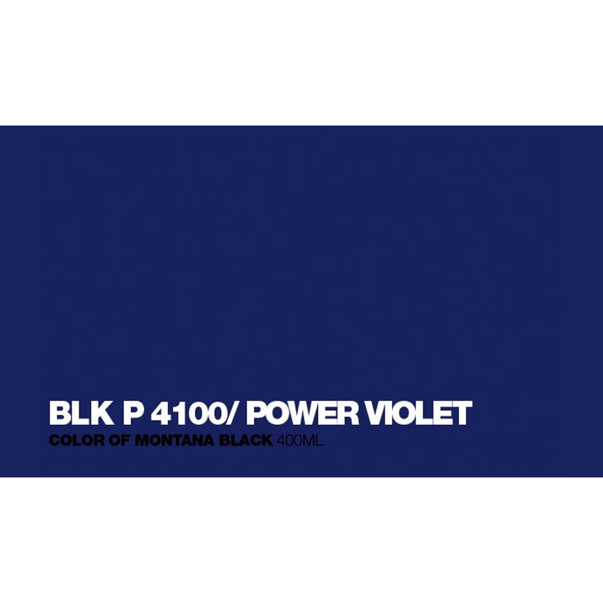 Black 400ml - BLKP4100 Power Violet 