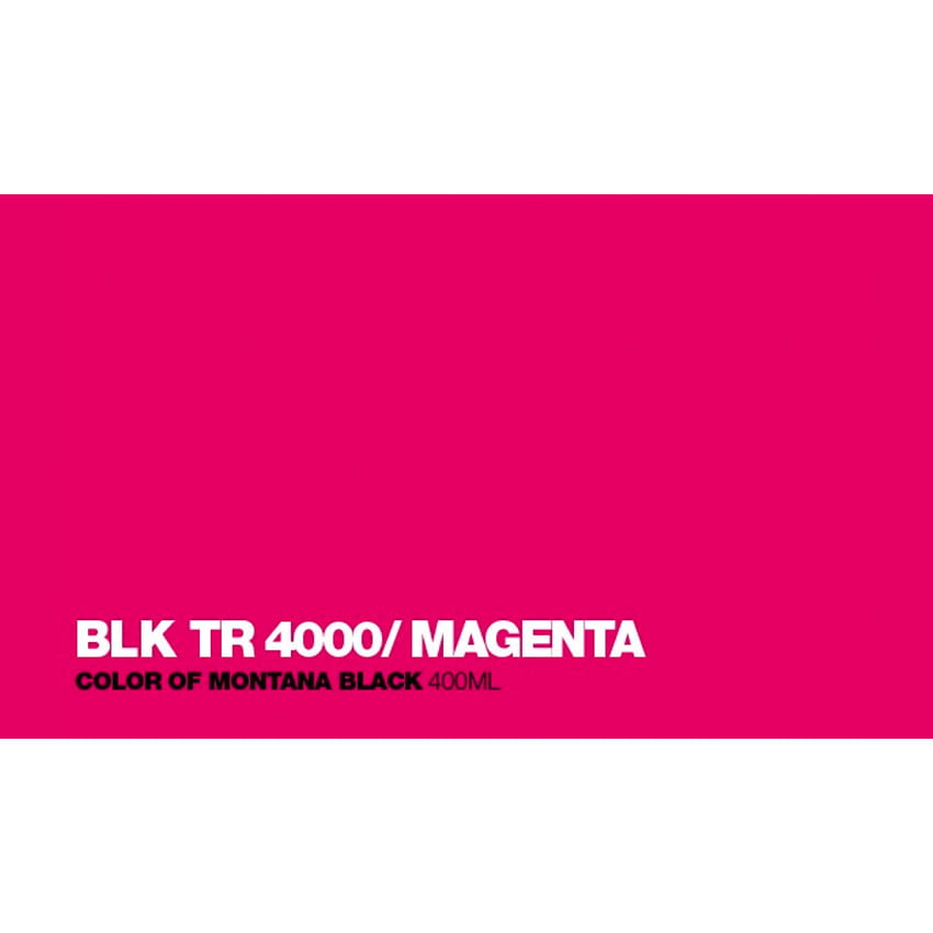 Black 400ml - BLKTR4000 True Magenta 