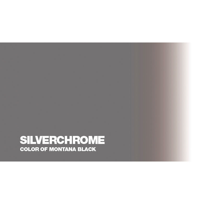 Black 600ml - Silverchrome 