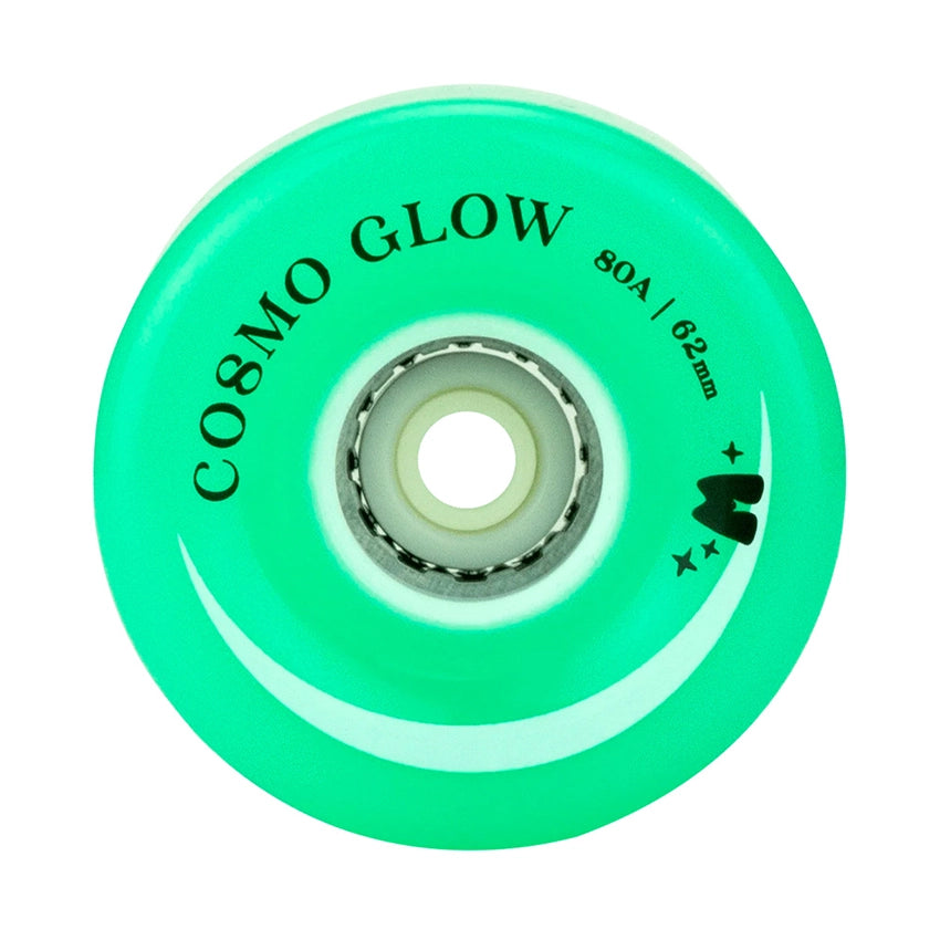 Cosmo Glow 62mm Rollerskate Wiel (4-pack)