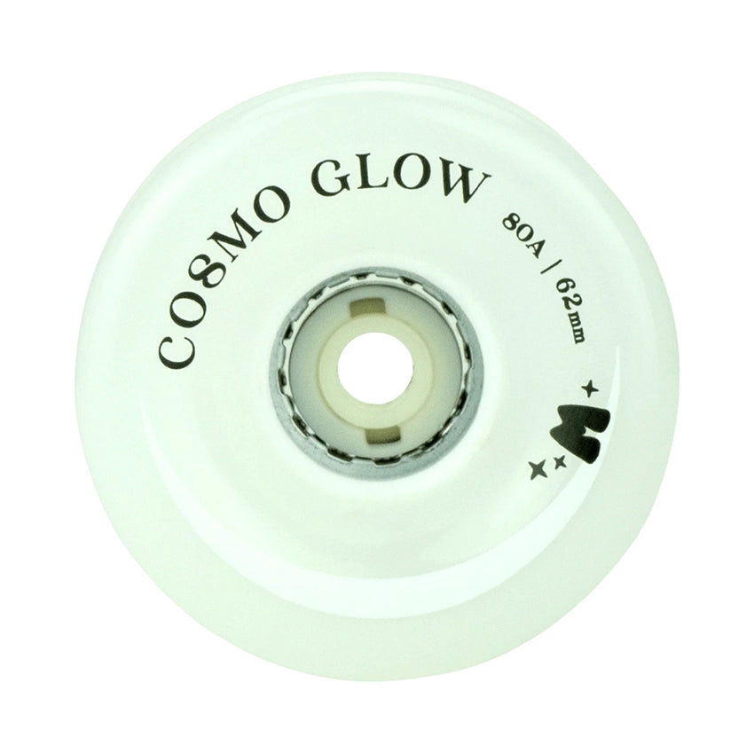 Cosmo Glow 62mm Rollerskate Wiel (4-pack)