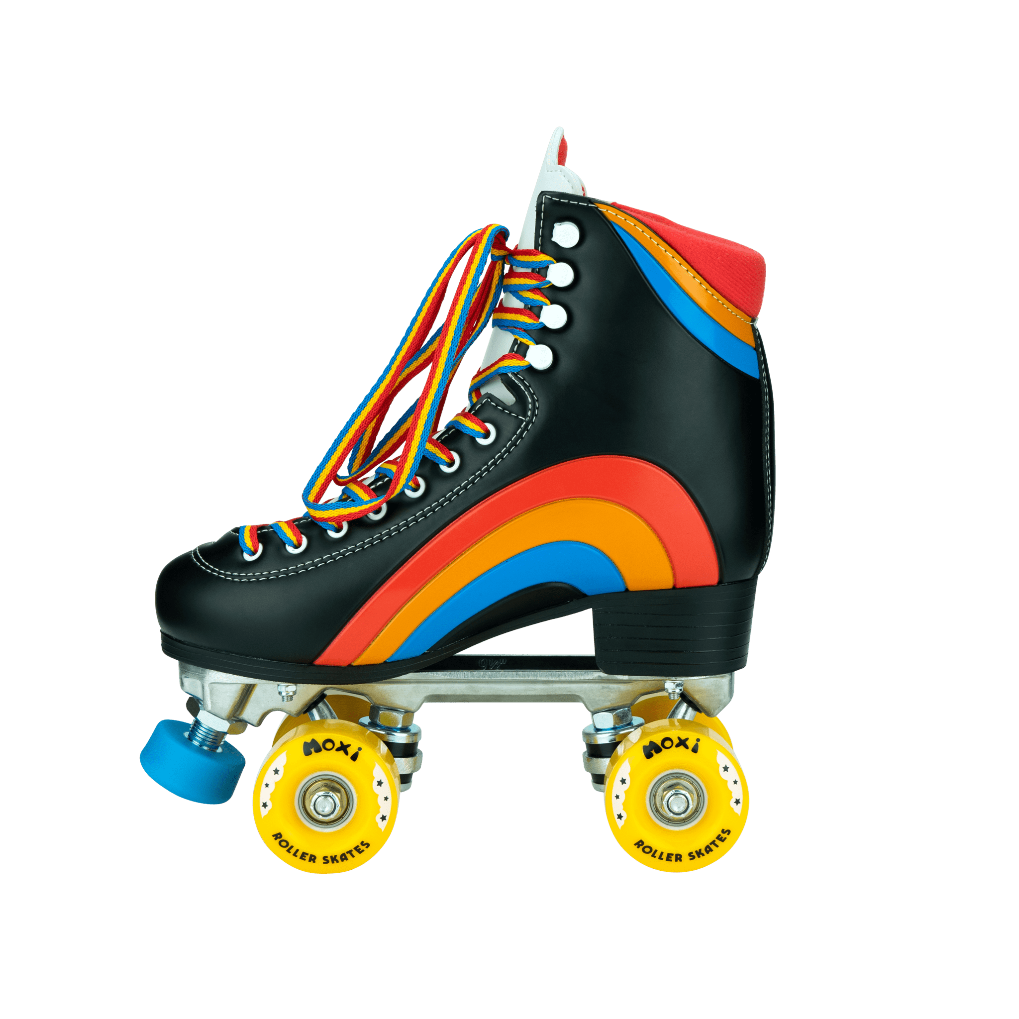 Rainbow Rider Rollerskates - Black