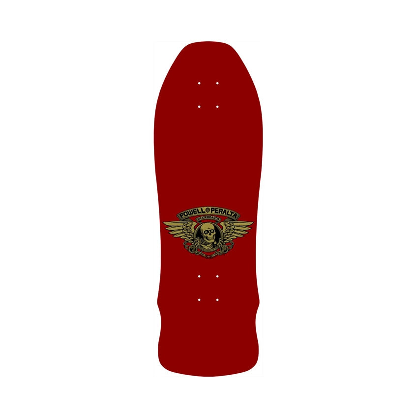 Geegah Ripper 9.75" Skateboard Deck - Maroon Shape 179