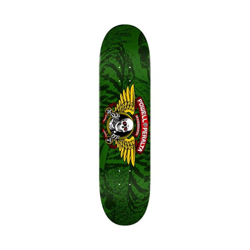 Winged Ripper Birch 8.0 inch Skateboard Deck - Green