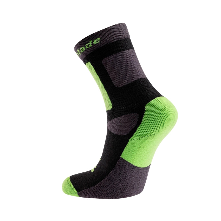 Kids Skate Socks - Black/Green