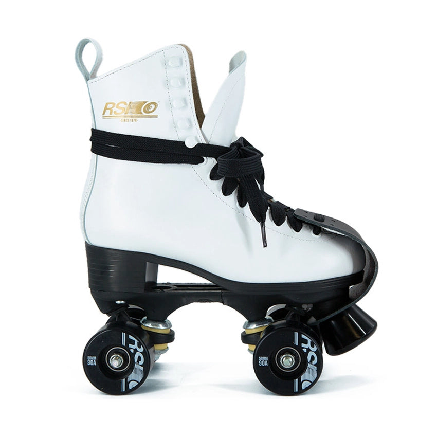 58mm Rollerskates Deluxe - Wit/Zwart