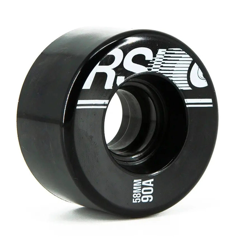 58mm Rollerskates - Zwart/Zwart