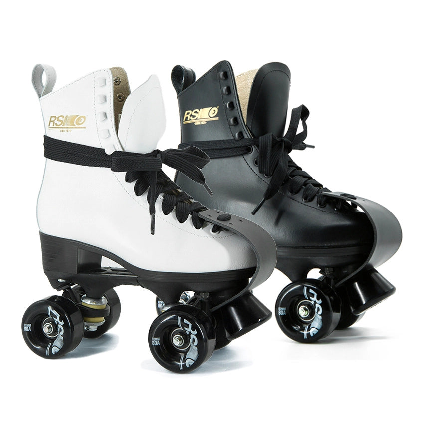 62mm Rollerskates Deluxe - Wit/Zwart