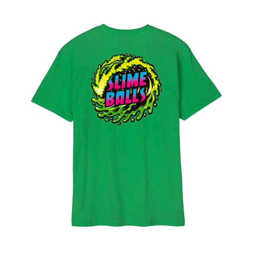 Slime Wave T-Shirt - Leaf Green