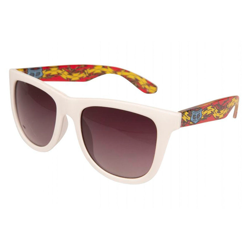 SW 66 Sunglasses - White Red