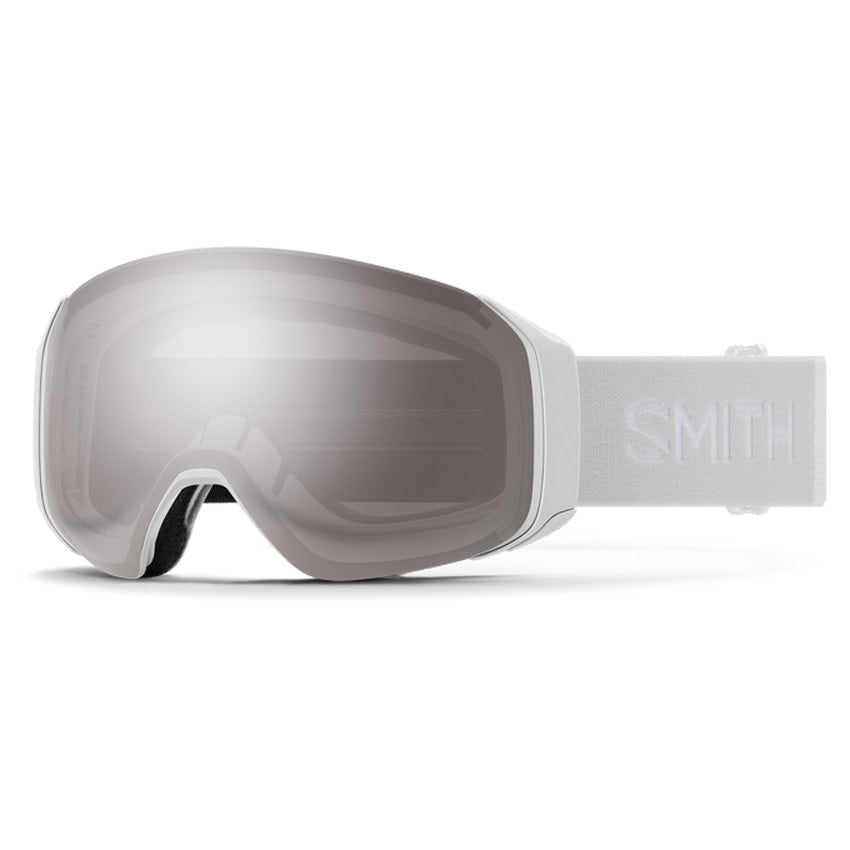 4D MAG S Goggles - White Vapor/Sun Platinum Mirror