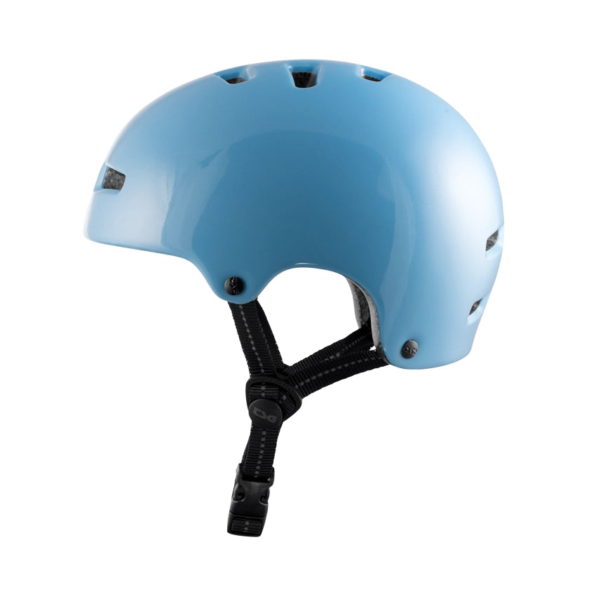 Nipper Mini Solid Color Kids Helm - Gloss Baby Blue