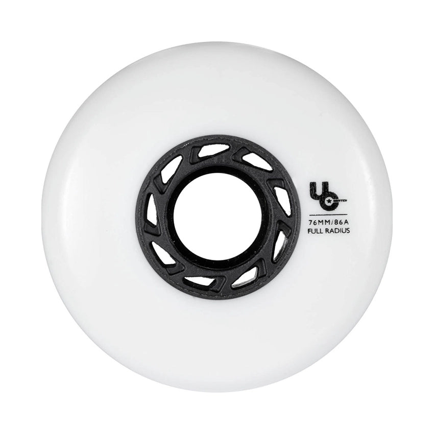Team Inline Wielen (3/4-pack) - White
