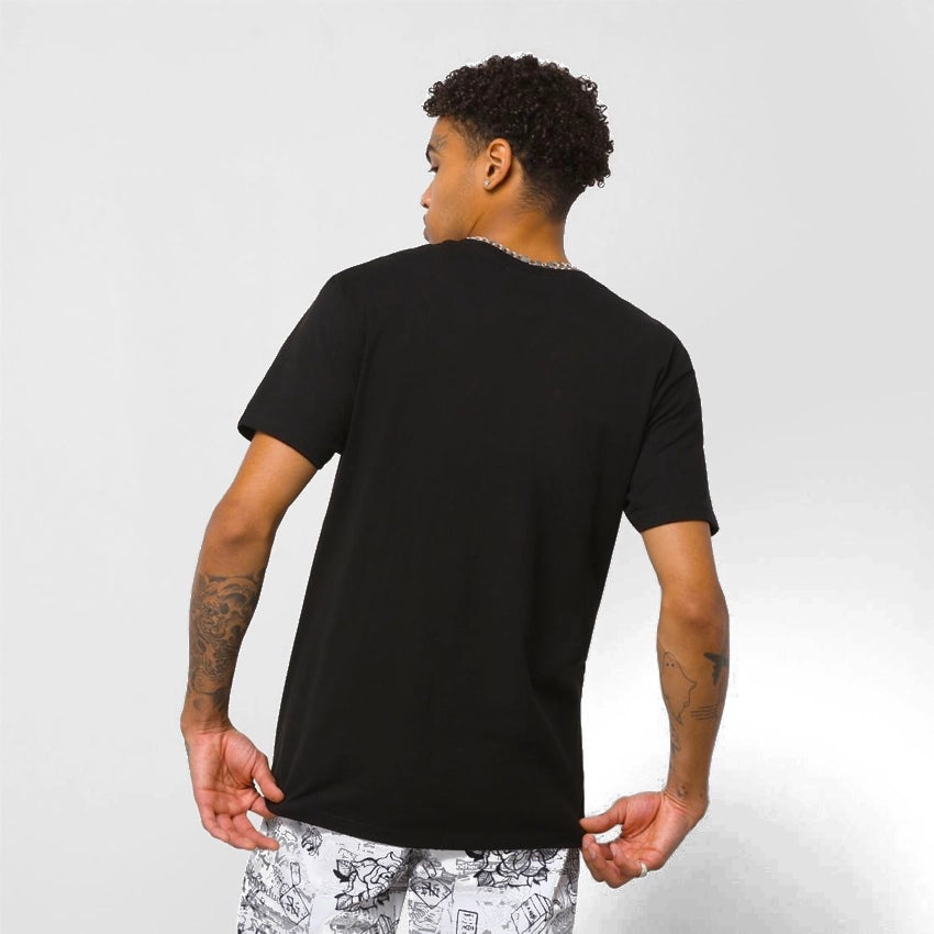 Left Chest Logo T-Shirt - Black/White