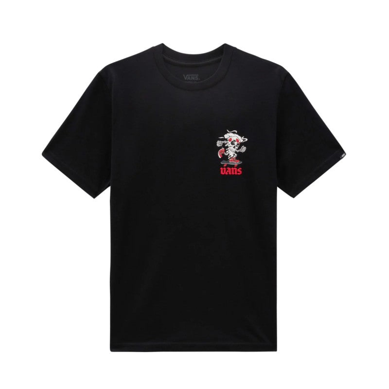 Kids Pizza Skull SS T-Shirt - Black