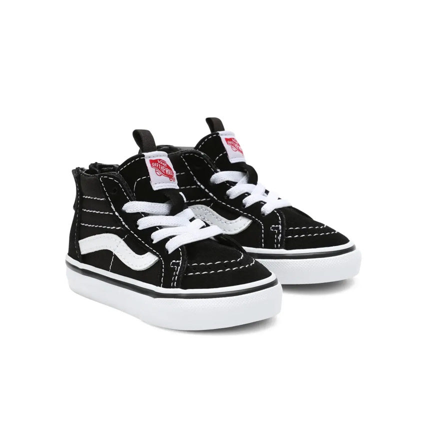 Kids Sk8-Hi Zip Schoenen Black White